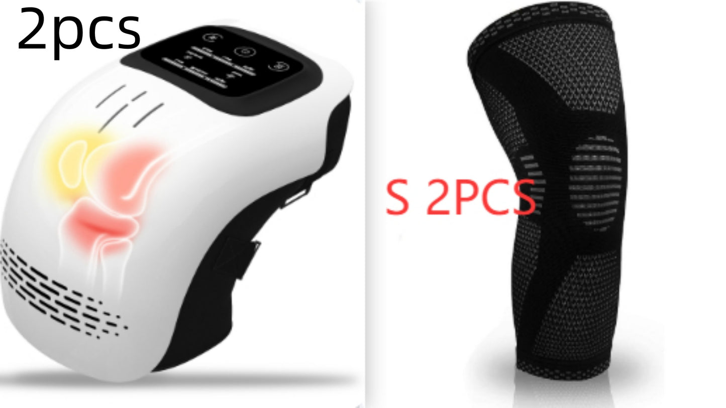 Intelligent Knee Massager. It Features Three Heating Settings, an LED Touch Display, And Makes a Perfect Present for Older Adults, Seniors, And Parents.