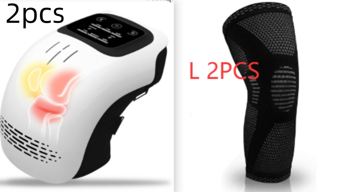 Intelligent Knee Massager. It Features Three Heating Settings, an LED Touch Display, And Makes a Perfect Present for Older Adults, Seniors, And Parents.