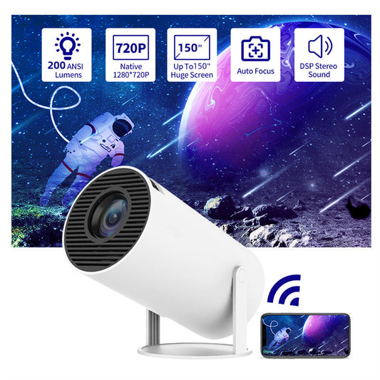 Magcubic HY300 Smart Freestyle Projector – Portable 4K-Supported Mini Home Theater